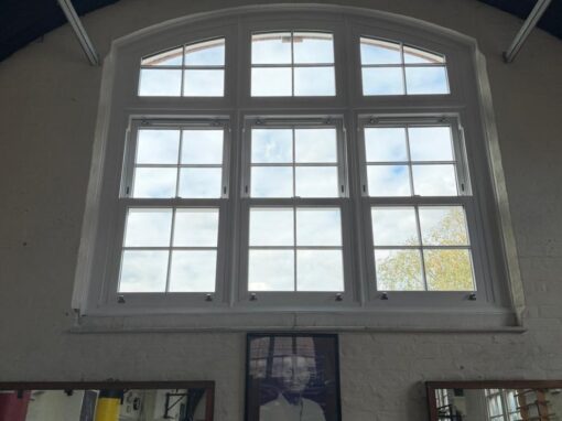 Window from inside, clear glass